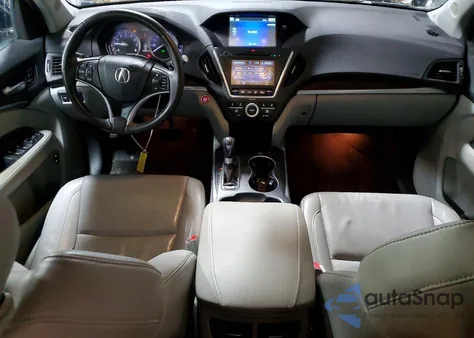 2014 Acura Mdx Technology из США, поврежденный, VIN 5FRYD4H41EB022960